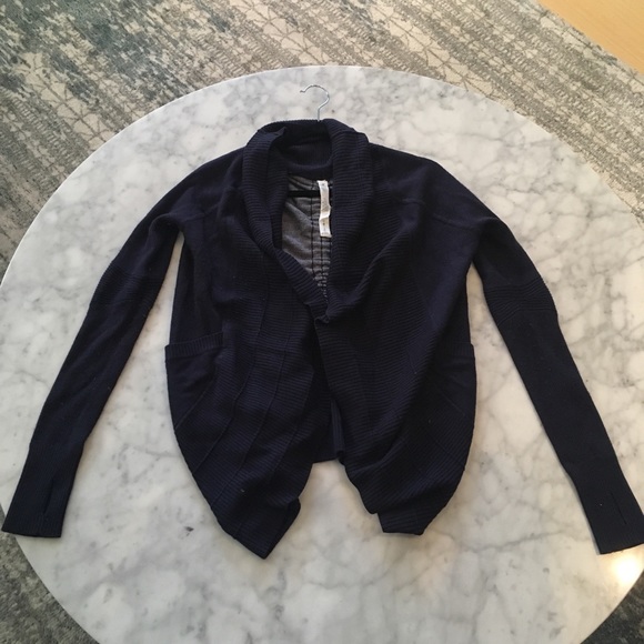 lululemon athletica Tops - Lululemon Navy Sweater lululemon athletica Tops - Lululemon Navy Sweater